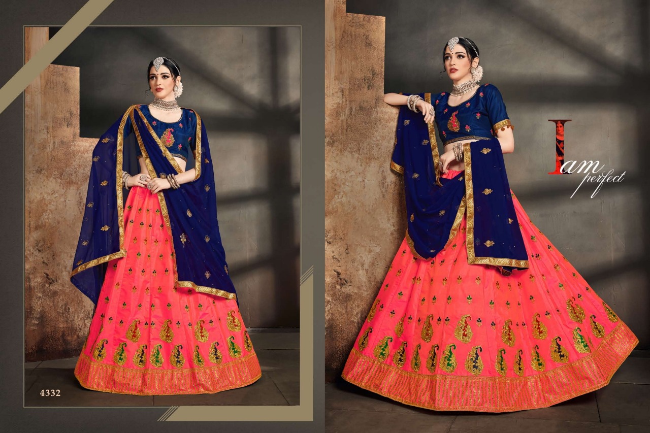 Sanskar Style Alisha Fancy Lehenga Wholesalers In Surat Textile Market