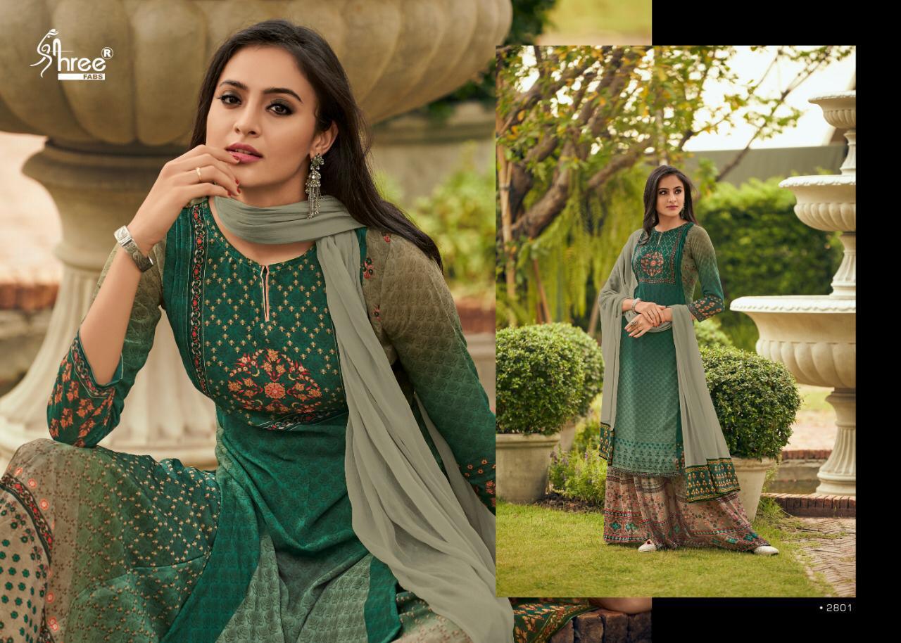 Shree Fab Sapphire Georgette Digital Print Salwar Suit Online Shopping