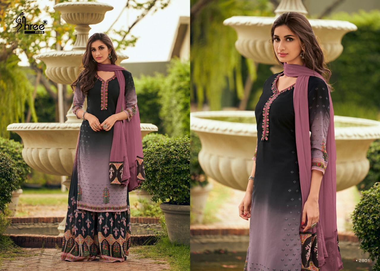 Shree Fab Sapphire Georgette Digital Print Salwar Suit Online Shopping