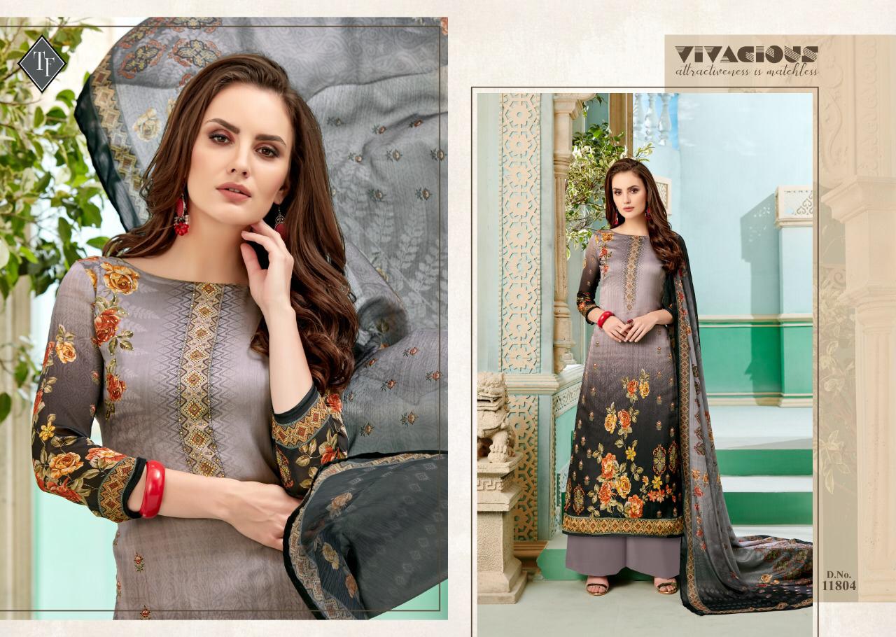 Tanishk Fashion Present Fusion Satin Georgette With Handwork Suit Catlog