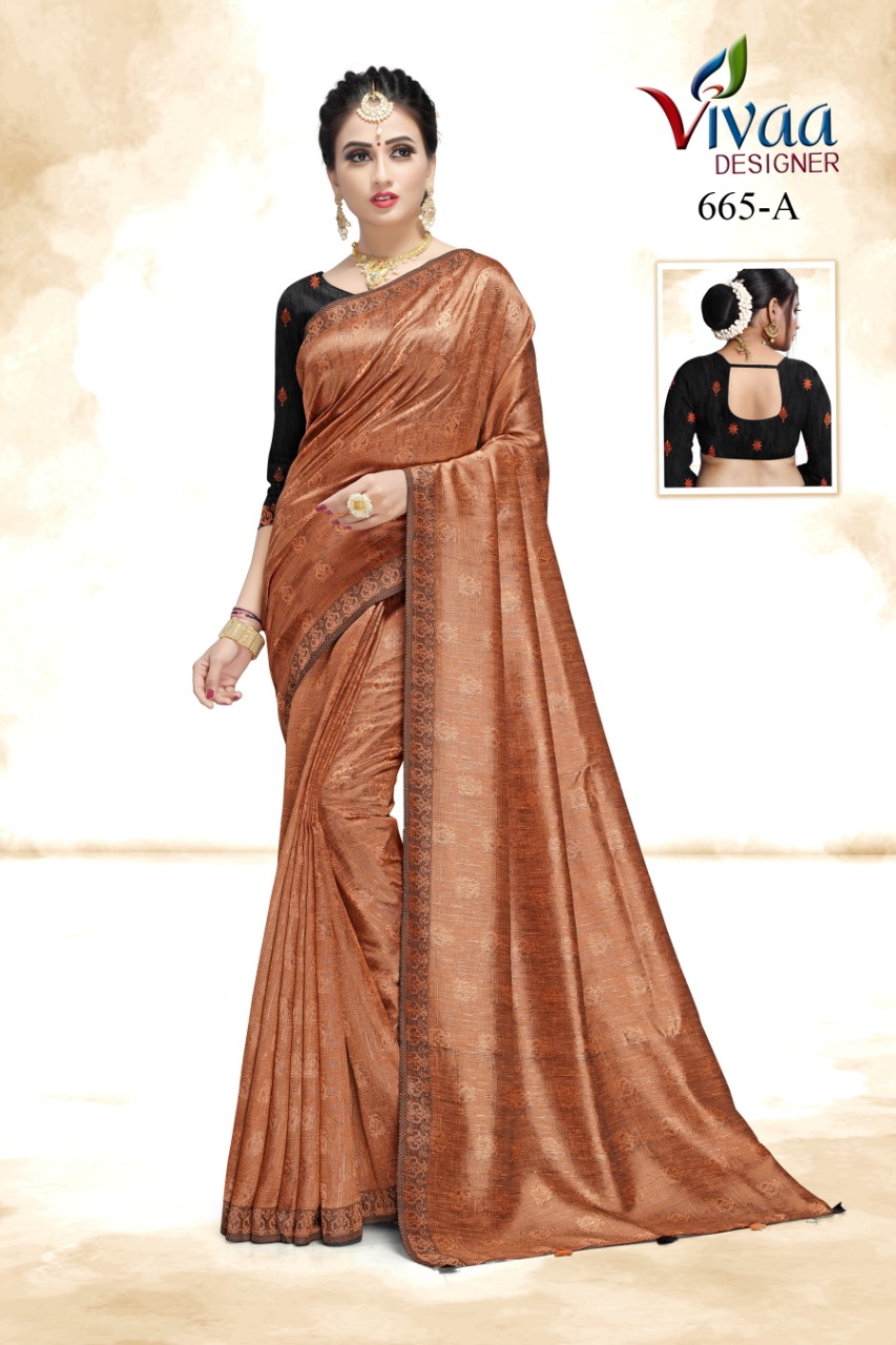 Vivaa Designer Black Apple Cotton Base Designer Saree Online Shopping In Surat