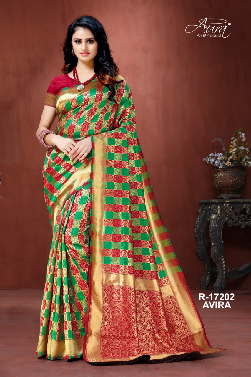 Aura Saree Launch Avira Looking Rich Saree Online Shopping In Surat
