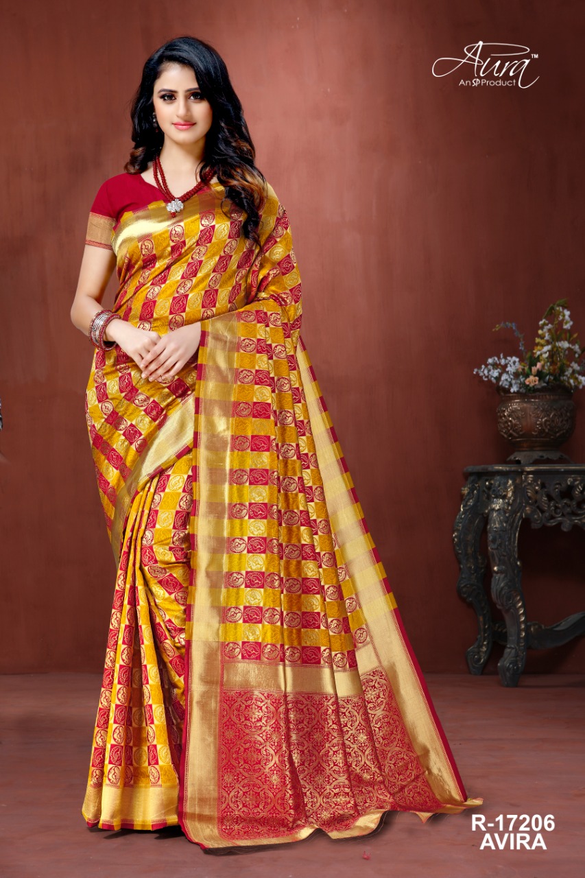 Aura Saree Launch Avira Looking Rich Saree Online Shopping In Surat