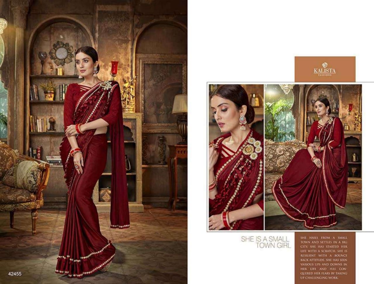 Kalista Fashions Rolex Fancy Party Wear Saree Wholesale Exporter In Surat Market