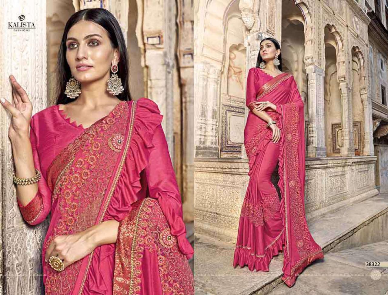 Kalista Present Siya Fantastic Stylish Saree Wholesale Price