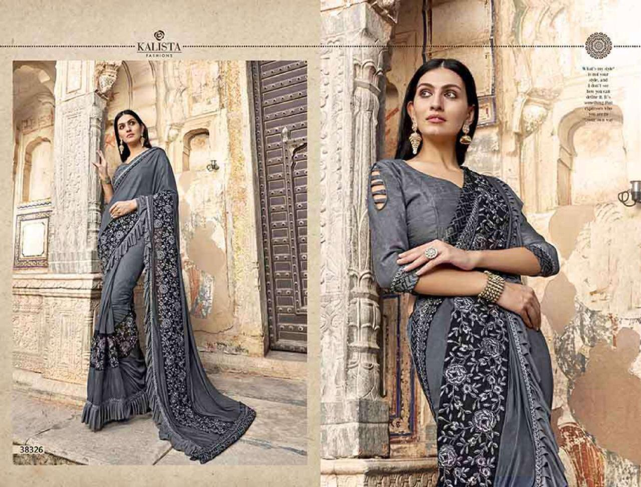 Kalista Present Siya Fantastic Stylish Saree Wholesale Price