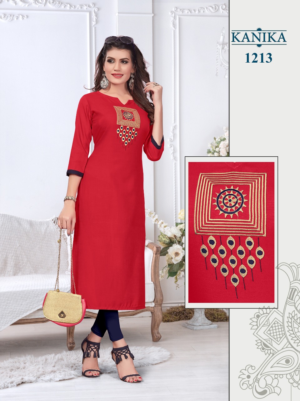 Kanika Aditi Vol 2 Rubby Silk Regular Wear Kurti Catlog Supplier In Surat Market