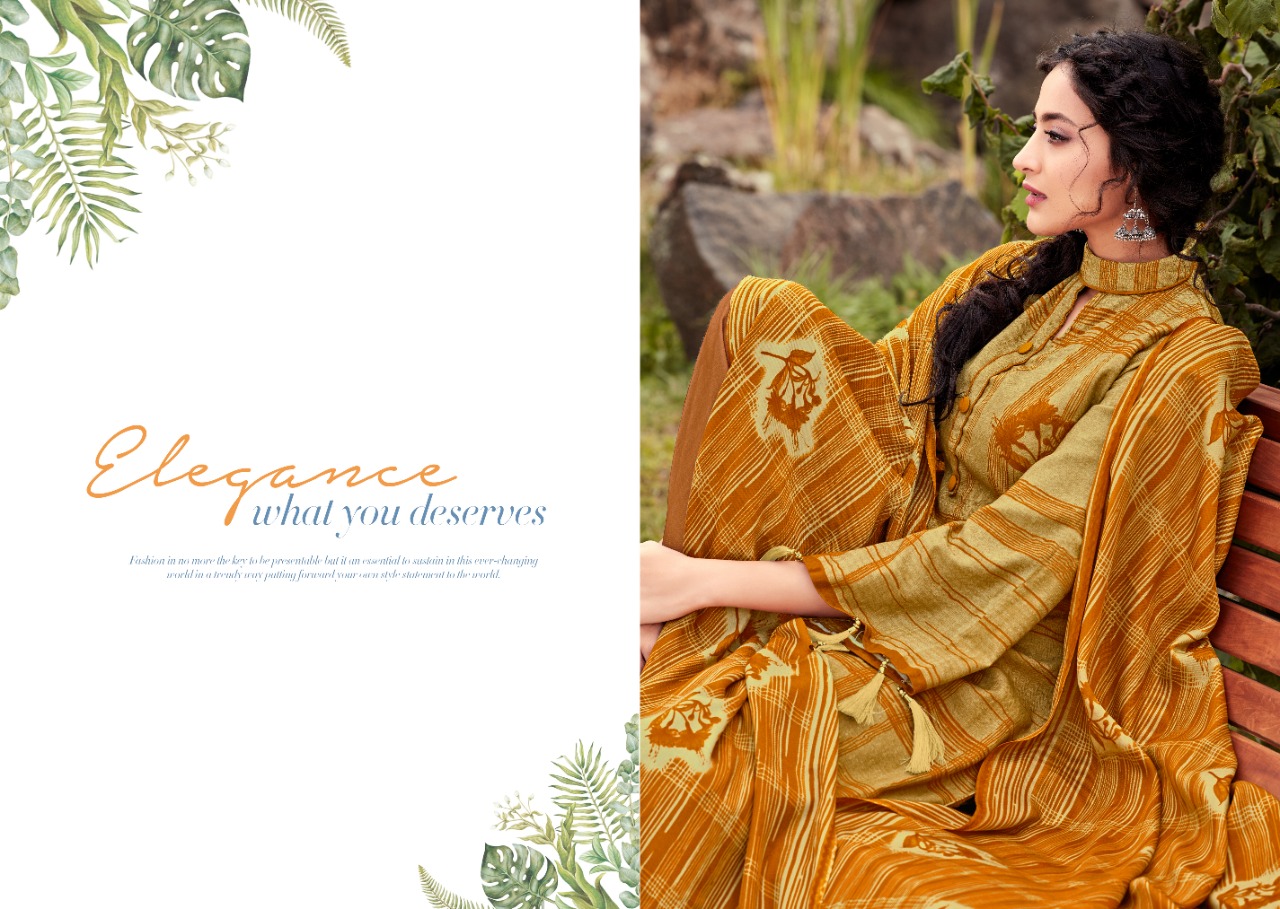 Levisha Femina Vol 6 Pure Pashmina Printed Casual Wear Suit Trader In Surat Market