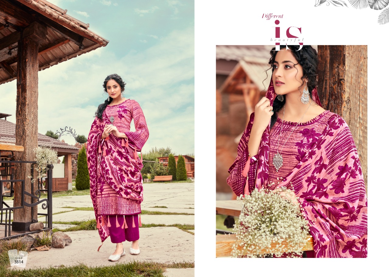 Levisha Femina Vol 6 Pure Pashmina Printed Casual Wear Suit Trader In Surat Market