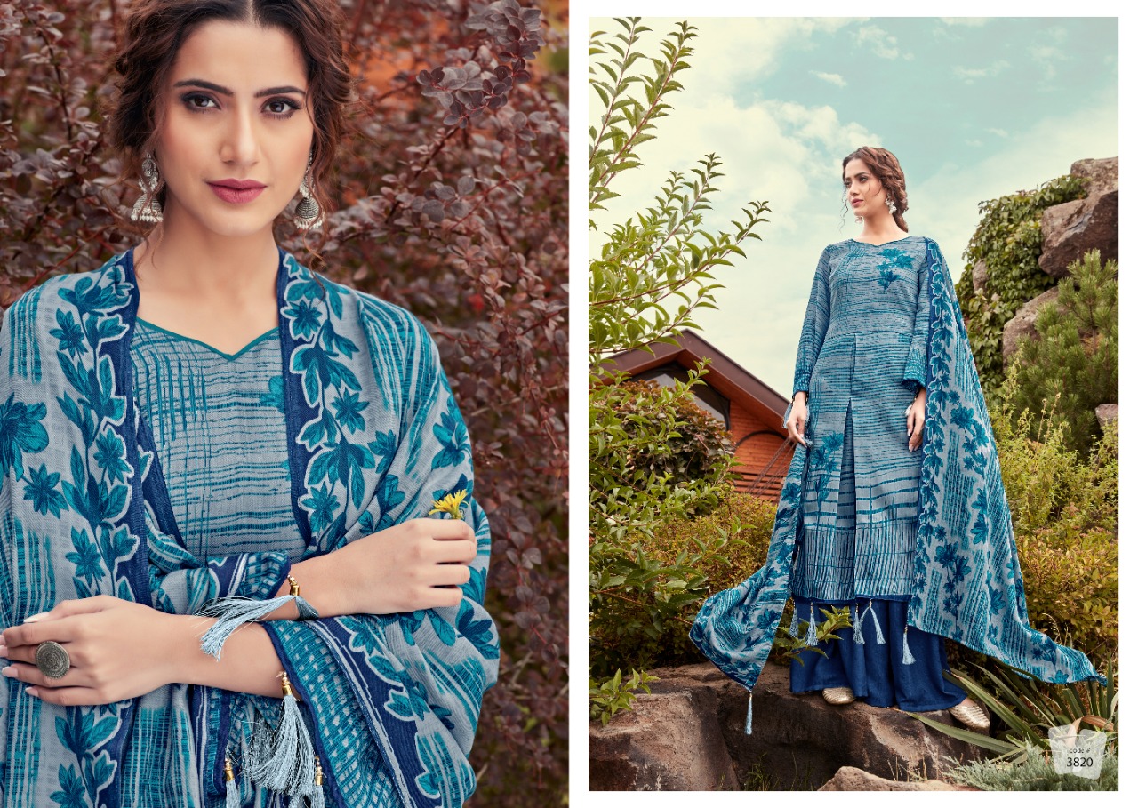 Levisha Femina Vol 6 Pure Pashmina Printed Casual Wear Suit Trader In Surat Market