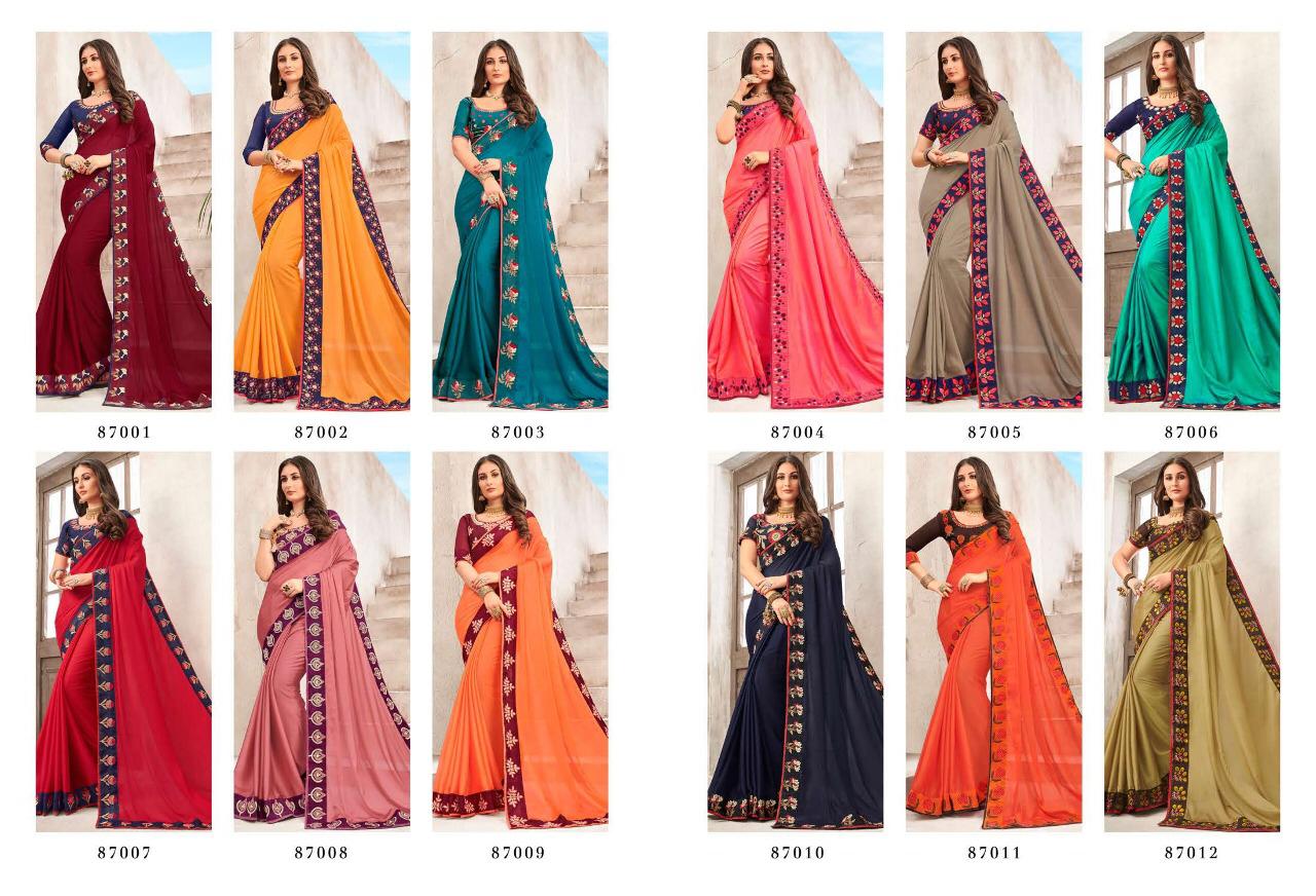 Pikasho Launch Shilp Good Looking Fancy Saree Trader In Surat Market