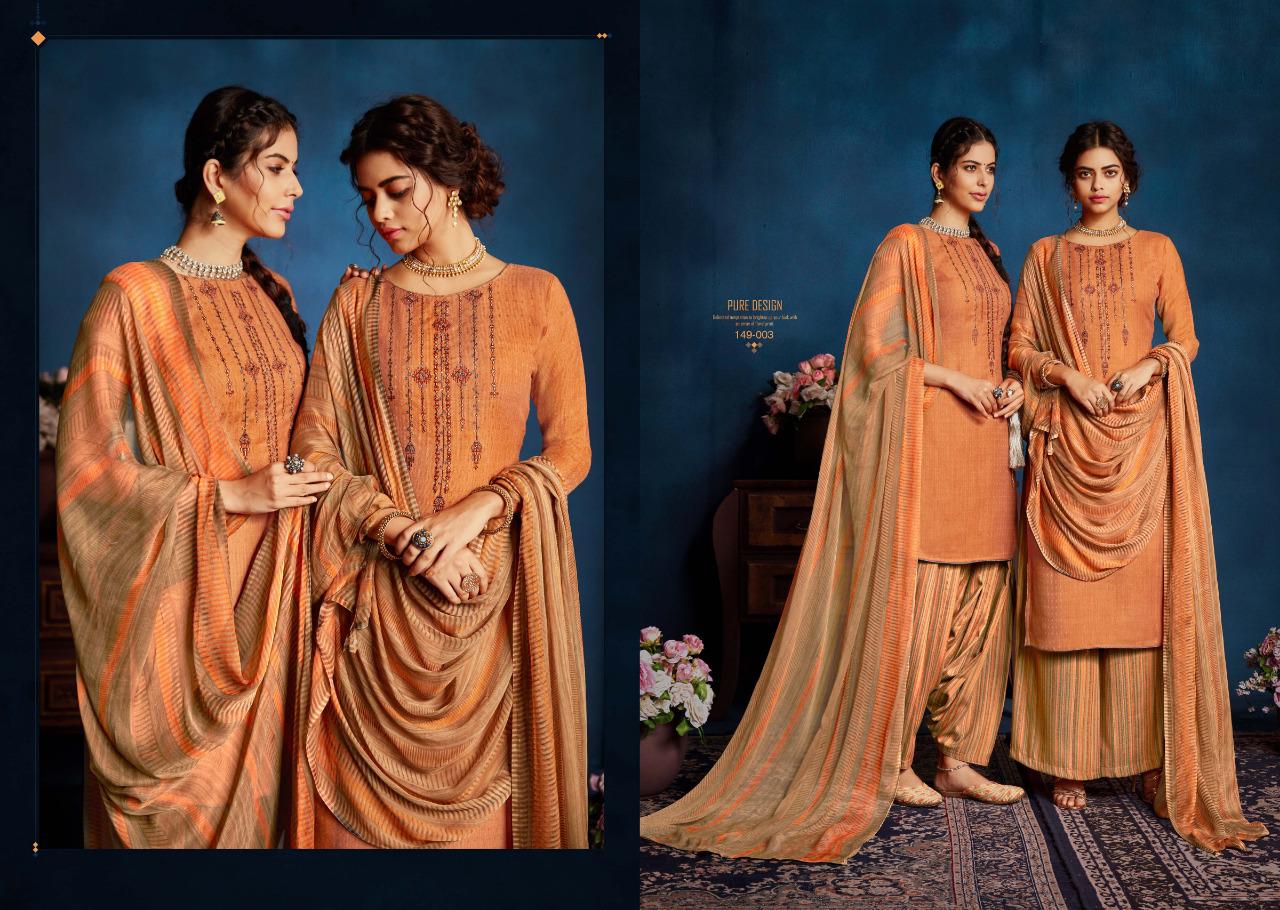 Sargam Prints Karnika Pashmina With Designer Work Ladies Suits For Winter