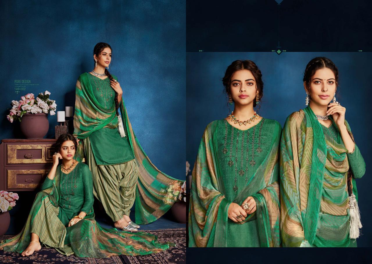 Sargam Prints Karnika Pashmina With Designer Work Ladies Suits For Winter