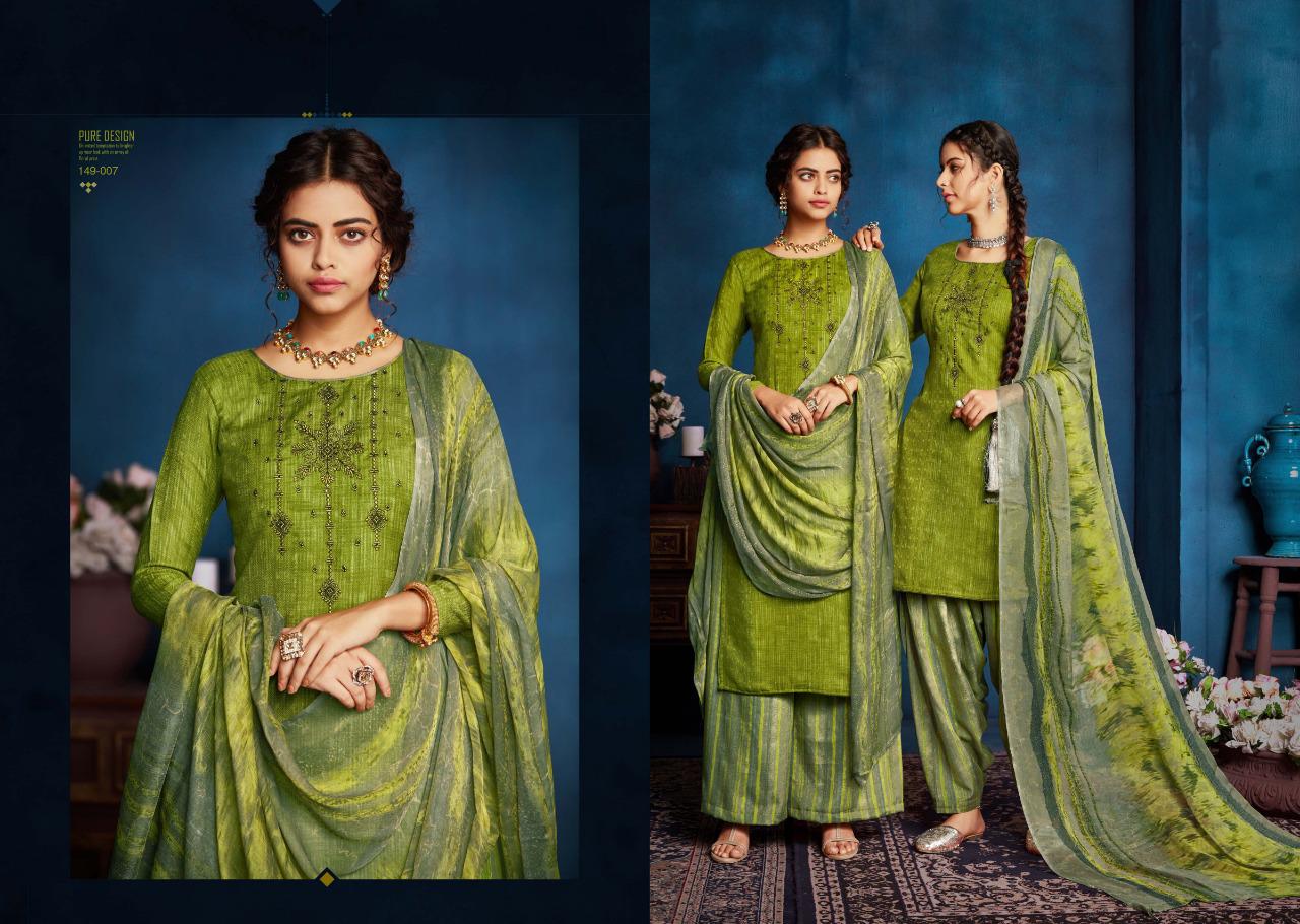 Sargam Prints Karnika Pashmina With Designer Work Ladies Suits For Winter