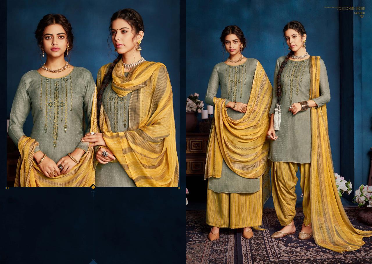 Sargam Prints Karnika Pashmina With Designer Work Ladies Suits For Winter