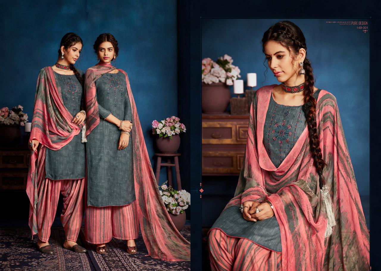 Sargam Prints Karnika Pashmina With Designer Work Ladies Suits For Winter