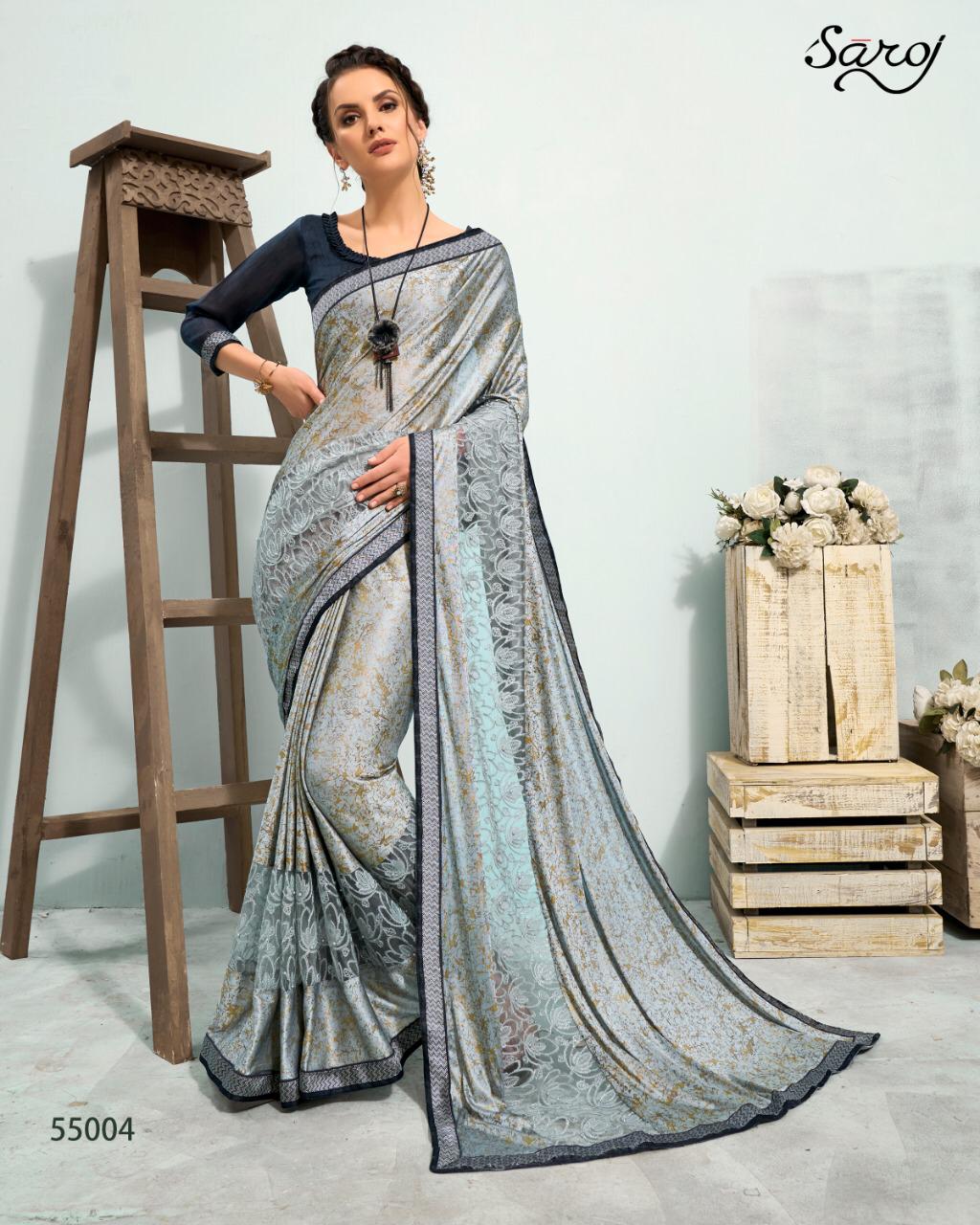Saroj Launching Aliya Imported With Beautiful Design Saree Online Shopping