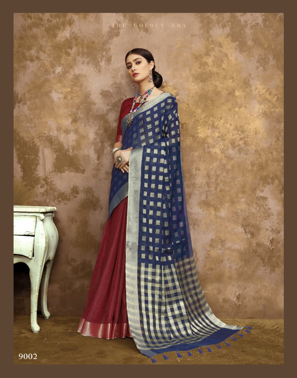 Swarna By Ashika Saree Linen Cotton Traditional Wear Saree Collection