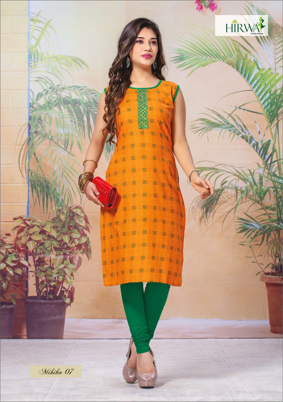 Hirwa Presents Mihika Printed Cotton Kurtas Buy Online Shopping In India