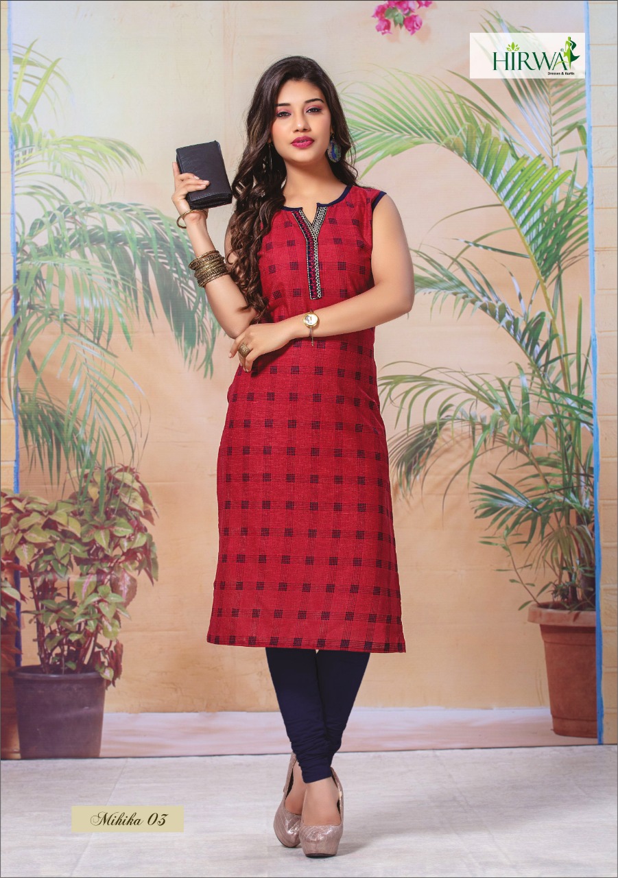 Hirwa Presents Mihika Printed Cotton Kurtas Buy Online Shopping In India