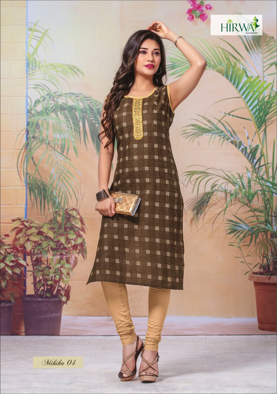 Hirwa Presents Mihika Printed Cotton Kurtas Buy Online Shopping In India