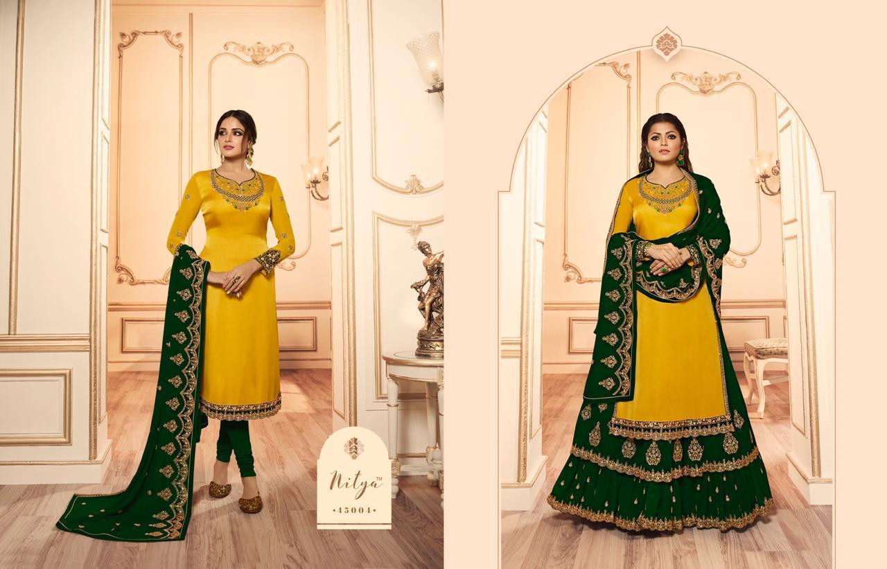 Lt Nitya Vol 145 Fancy Lehenga Style Bridal Indian Dresses Collection In Surat Market