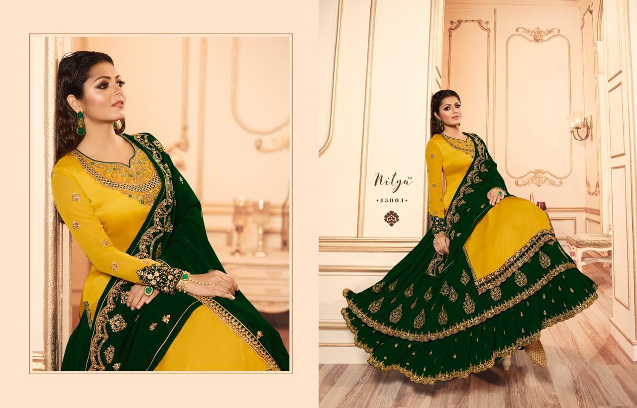 Lt Nitya Vol 145 Fancy Lehenga Style Bridal Indian Dresses Collection In Surat Market