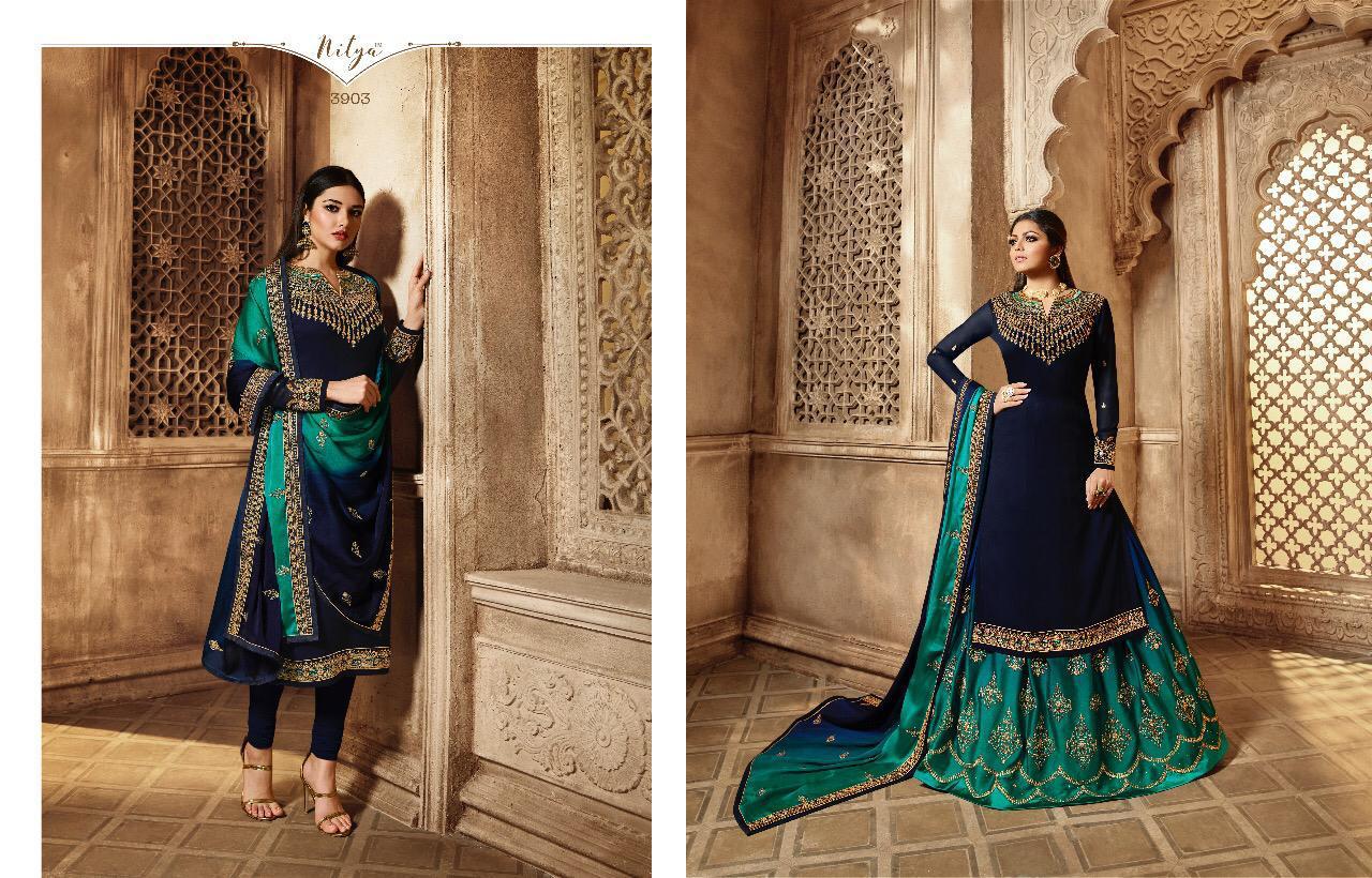 Lt Nitya Vol 145 Fancy Lehenga Style Bridal Indian Dresses Collection In Surat Market