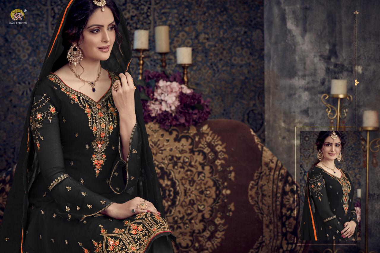 Rashi Present Naari Georgette Embroidery Work Salwar Kameez Seller