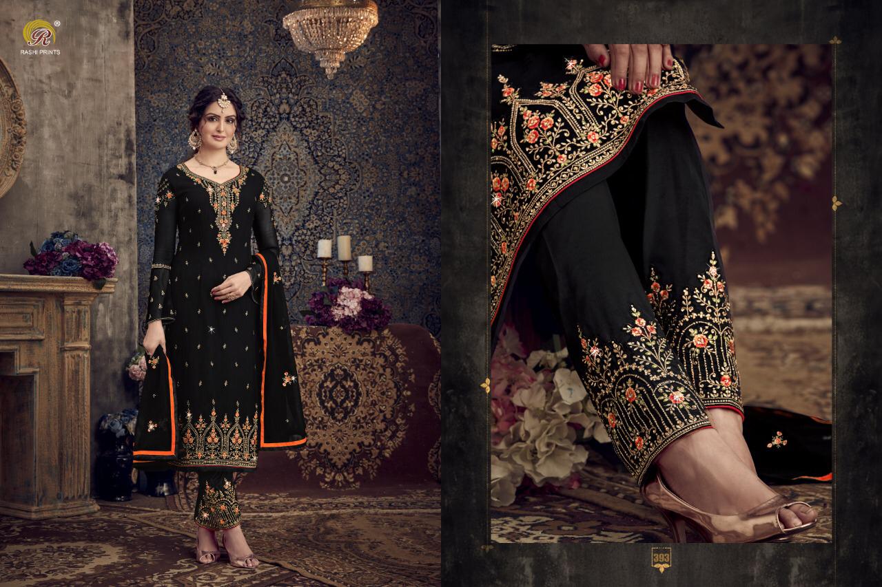 Rashi Present Naari Georgette Embroidery Work Salwar Kameez Seller