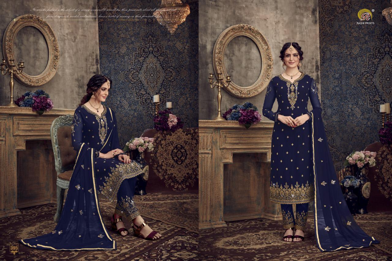 Rashi Present Naari Georgette Embroidery Work Salwar Kameez Seller