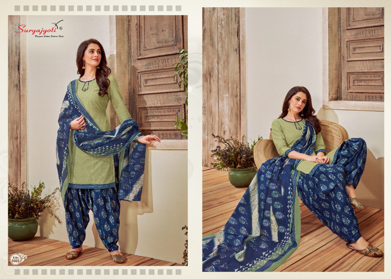 Suryajyoti Launch Sui Dhaga Vol 5 Formal Wear Cotton Salwar Kameez In Surat Market