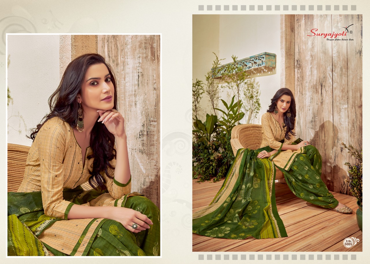 Suryajyoti Launch Sui Dhaga Vol 5 Formal Wear Cotton Salwar Kameez In Surat Market