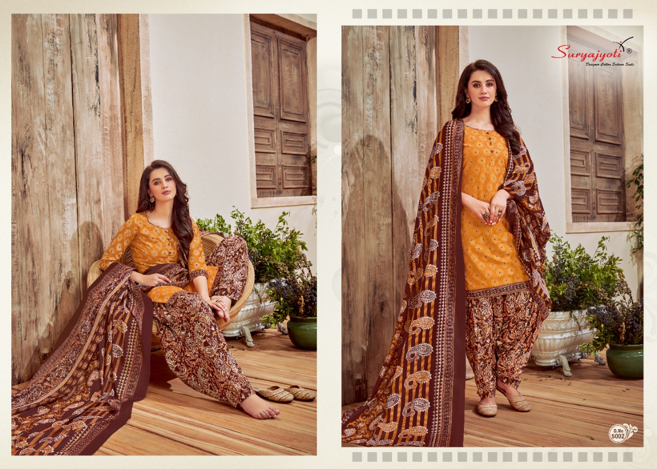 Suryajyoti Launch Sui Dhaga Vol 5 Formal Wear Cotton Salwar Kameez In Surat Market