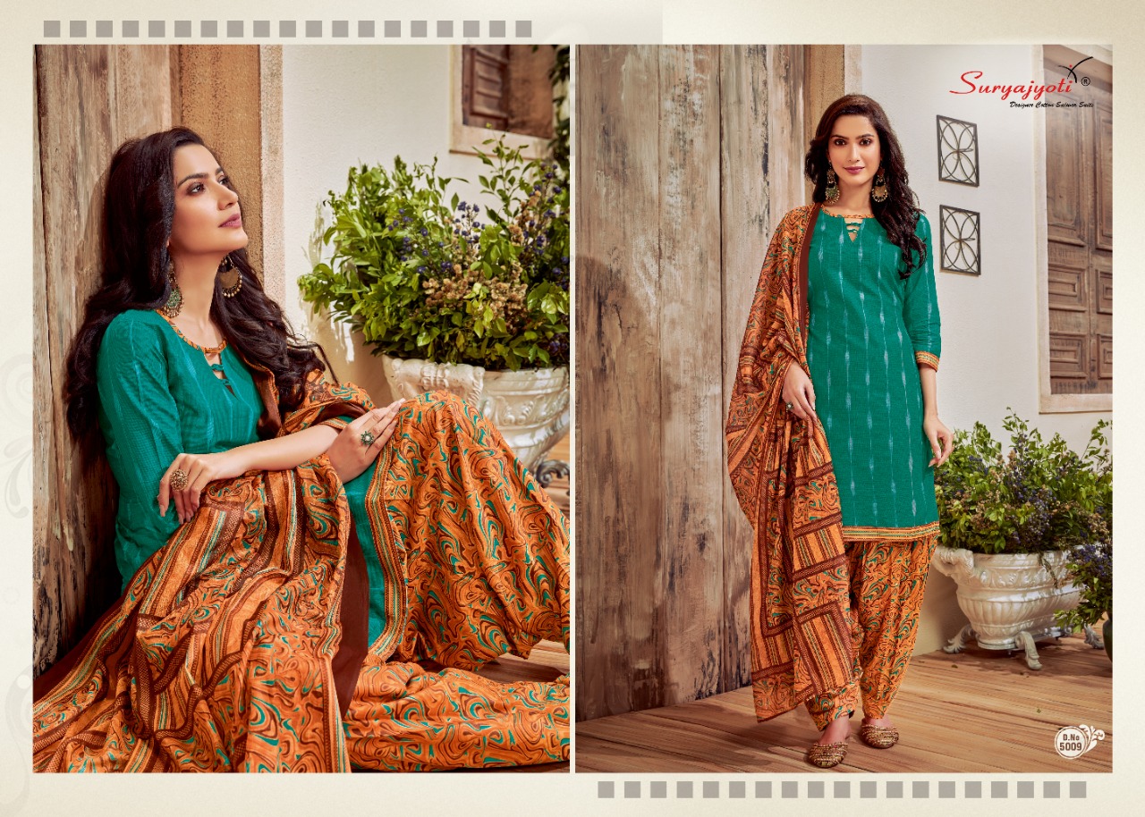 Suryajyoti Launch Sui Dhaga Vol 5 Formal Wear Cotton Salwar Kameez In Surat Market
