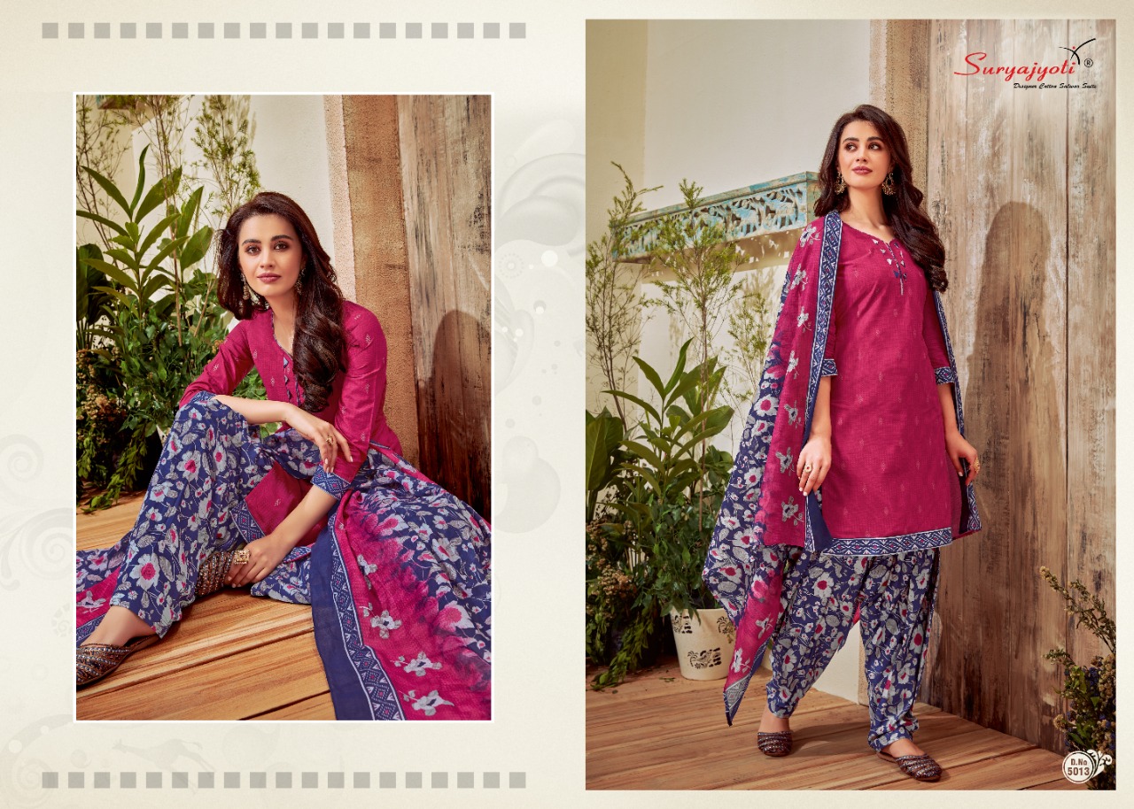 Suryajyoti Launch Sui Dhaga Vol 5 Formal Wear Cotton Salwar Kameez In Surat Market