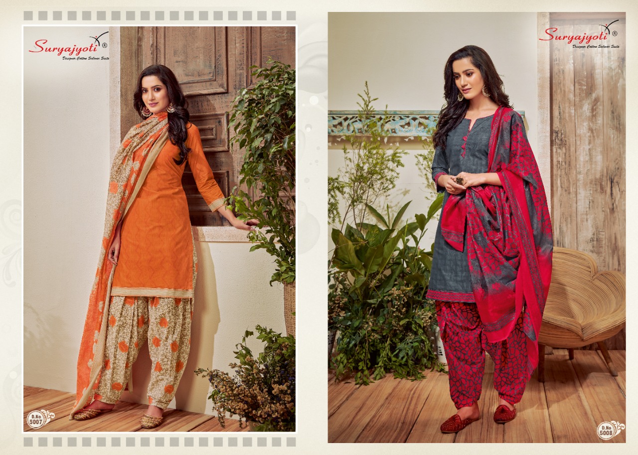 Suryajyoti Launch Sui Dhaga Vol 5 Formal Wear Cotton Salwar Kameez In Surat Market