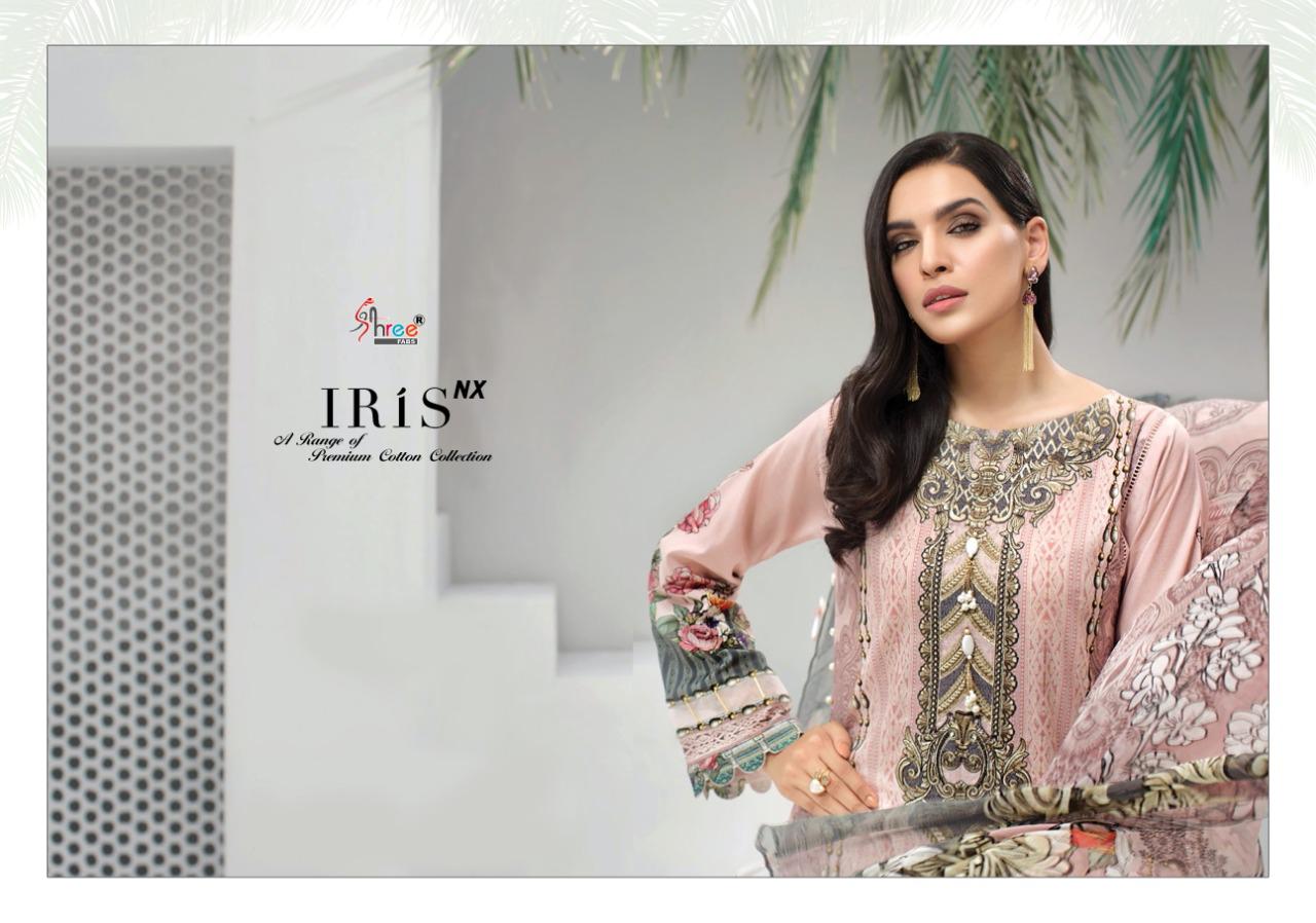 Iris Nx By Shree Fab Jam Cotton Printed Salwar Kameez In Surat Market