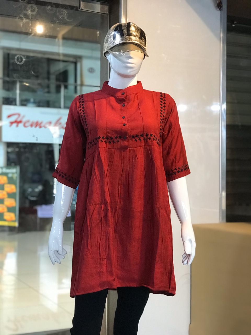 K4u Vol 9 Premium Soft Cotton Western Top Collection In Surat Market