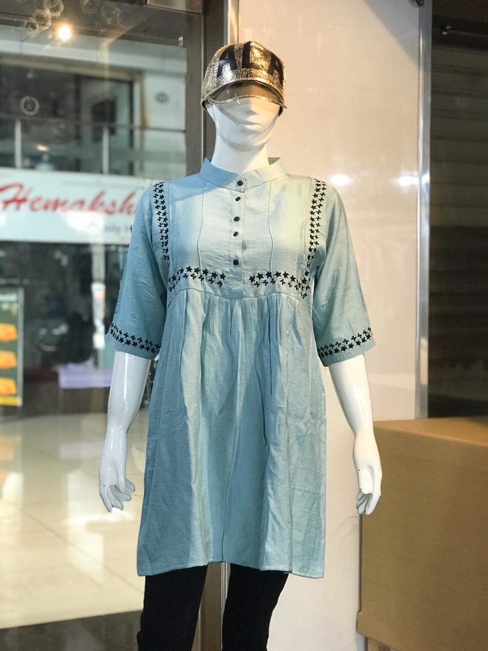 K4u Vol 9 Premium Soft Cotton Western Top Collection In Surat Market