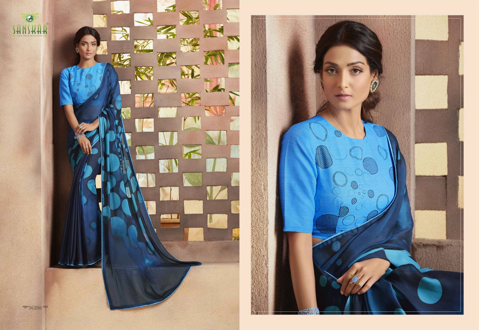 Sanskar Present Instagram Georgette Printed Good Looking Designer Saree