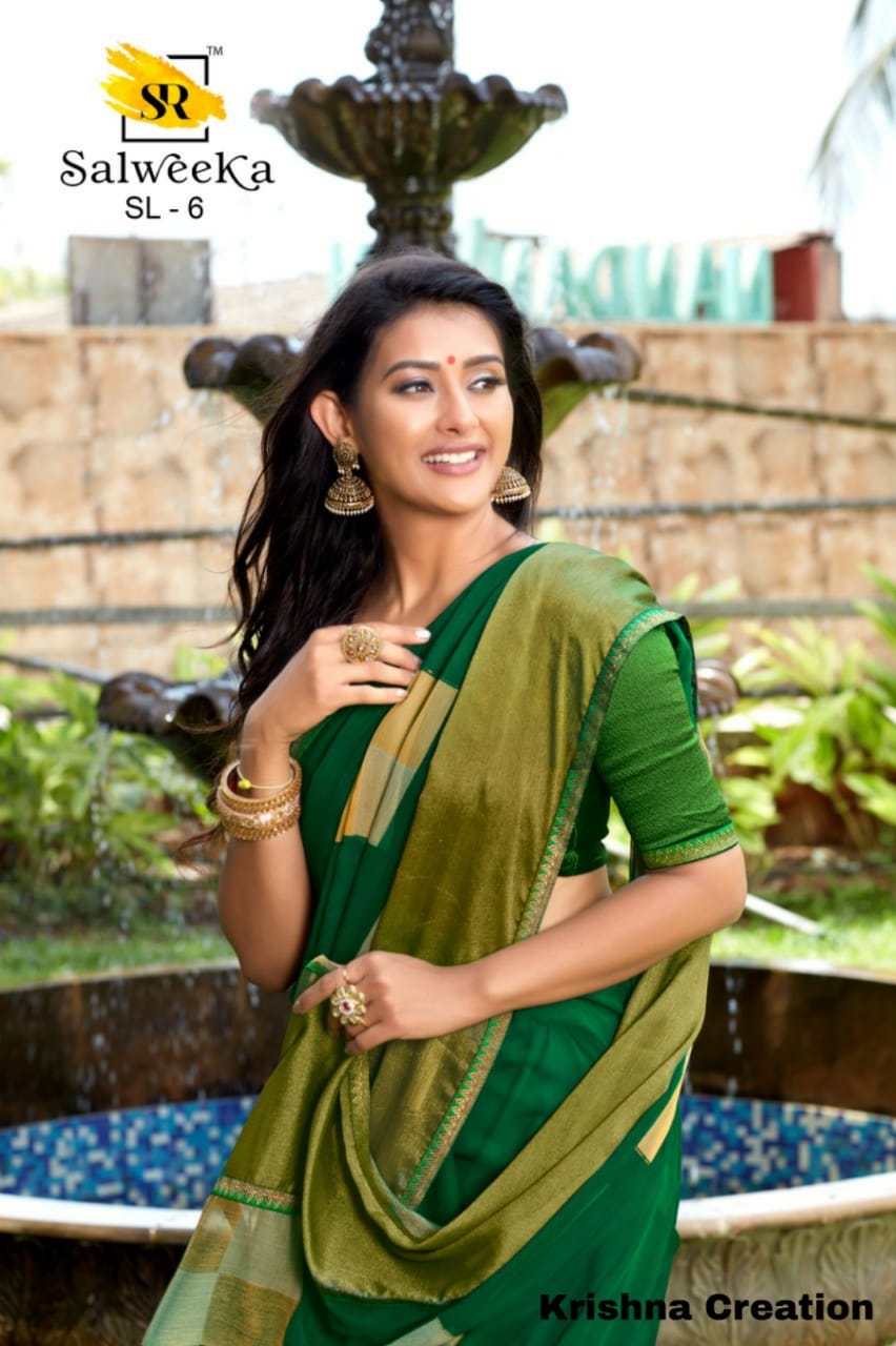 Sr Brand Present Salweeka Brasso Panel Concept Exclusive Saree Authorized Dealer