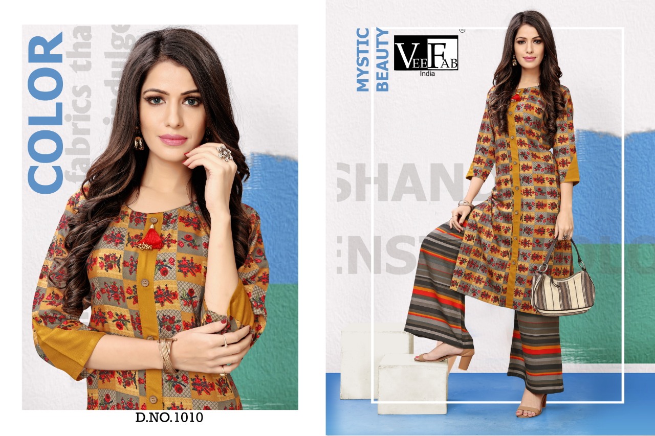 Vf India Present Lakhi Vol 2 Rayon Kurti With Plazzo Concept In Surat Market