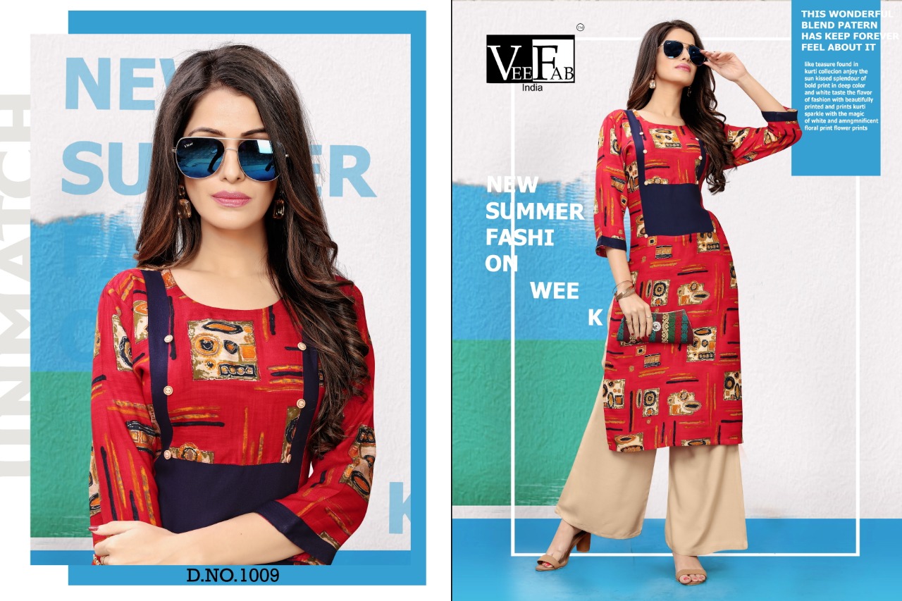 Vf India Present Lakhi Vol 2 Rayon Kurti With Plazzo Concept In Surat Market