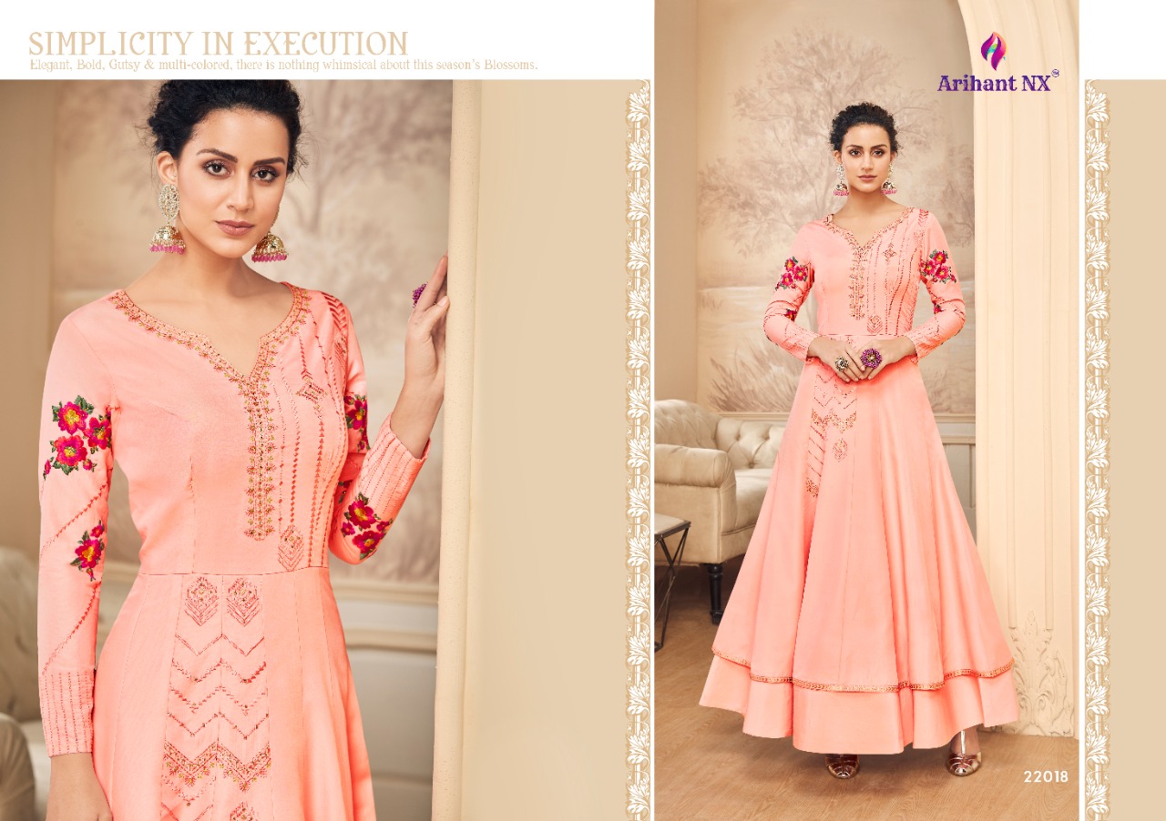 Arihant Amorina Vol 4 Readymade Gown Wholesale Place In Surat Market