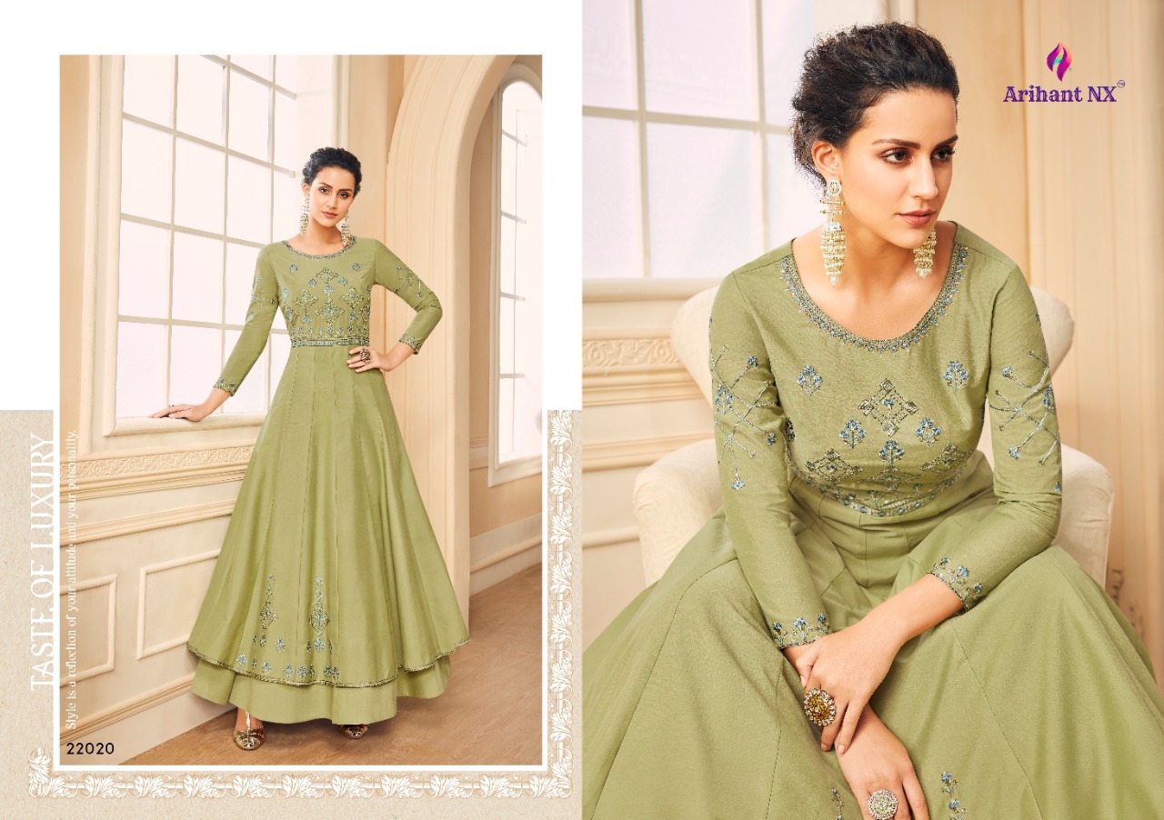 Arihant Amorina Vol 4 Readymade Gown Wholesale Place In Surat Market