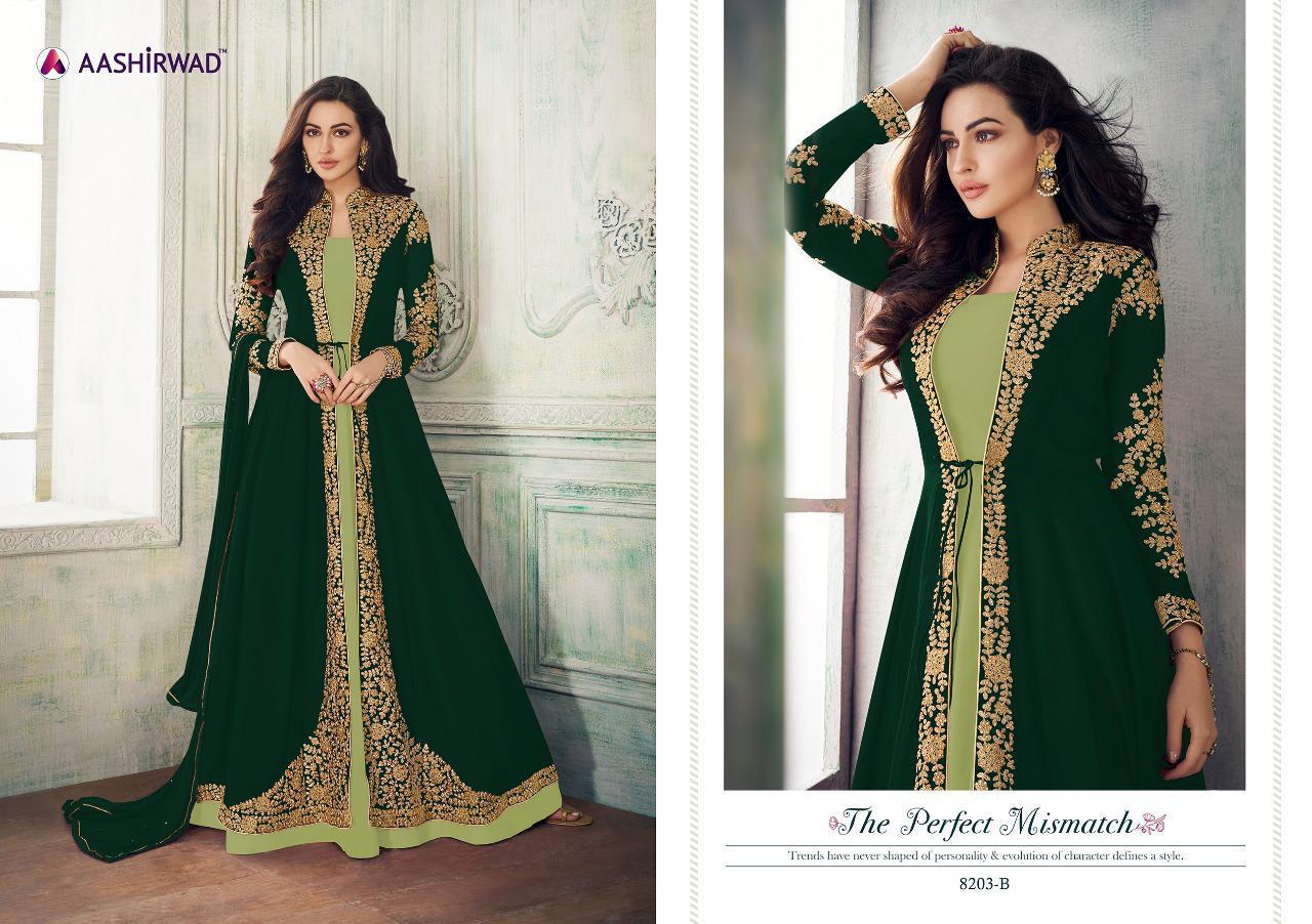 Buy Latest Salwar Kameez Suits For Women Aashirwad Anaya 8203 Colors
