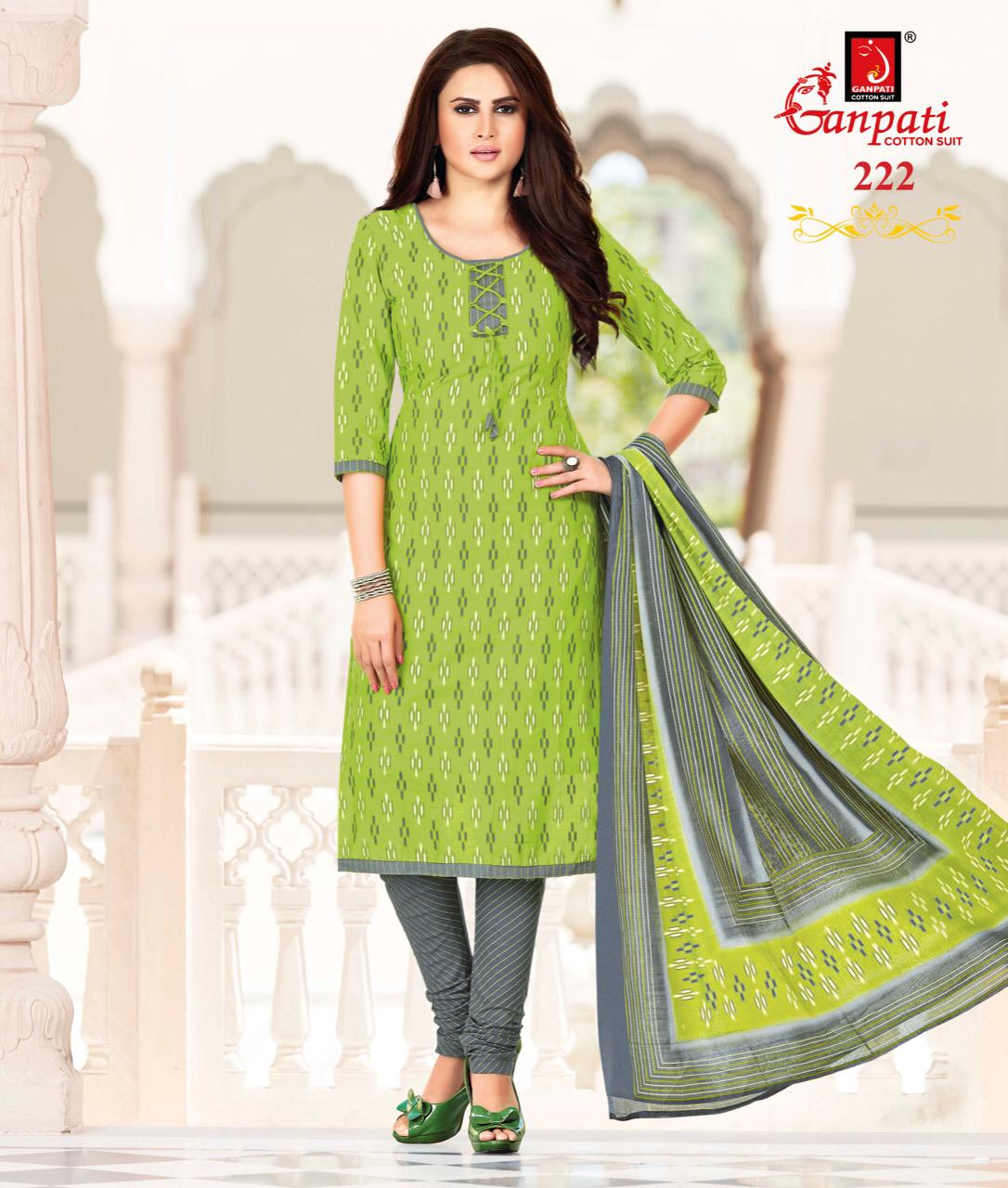 Ganpati Jeeya 4 Printed Cotton Stylish Dress Material Collection  :textileexport