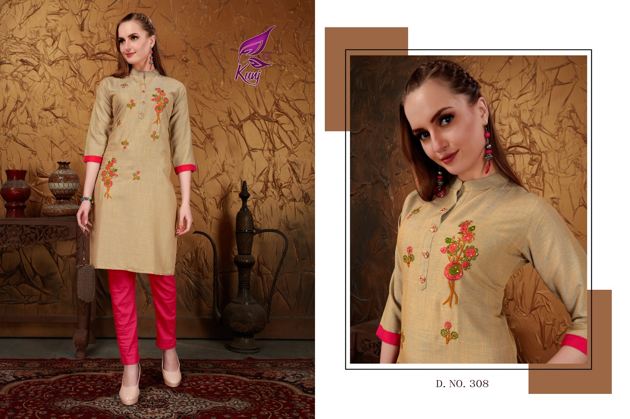 Kunj Muskan Vol 3 Rayon Special Big Size Kurti Collection