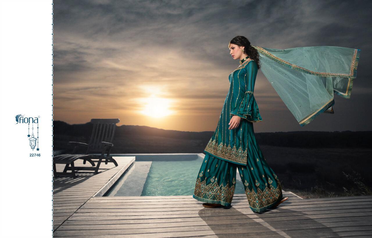 Noorie Sharara Vol 11 By Fiona Satin Georgette Pakistani Suits And Sharara Designs